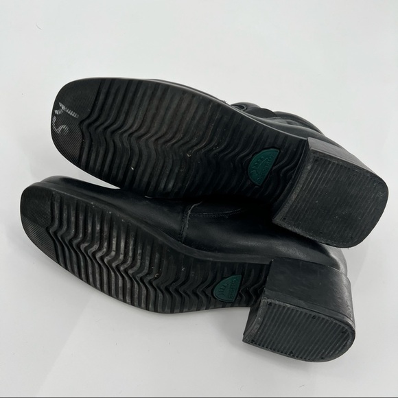 Spring Step black leather boots shoes size 6 - Picture 7 of 10